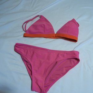 2-piece swimsuit in Coral